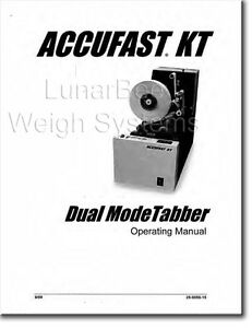 Accufast Kt Tabber Manual